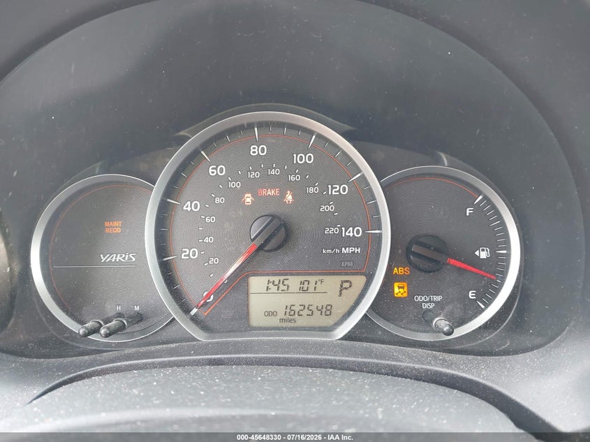 2012 Toyota Yaris Le VIN: JTDJTUD3XCD540038 Lot: 45648330