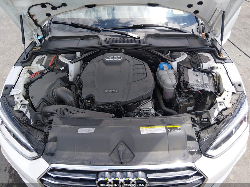2019 Audi A5 45 Premium VIN: WAUWNGF50KN001546 Lot: 45648372