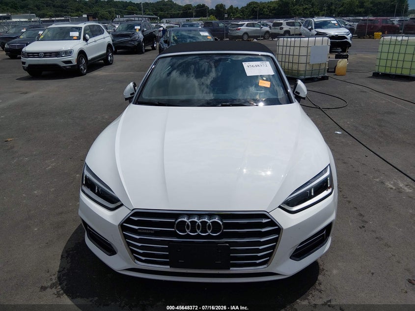 2019 Audi A5 45 Premium VIN: WAUWNGF50KN001546 Lot: 45648372