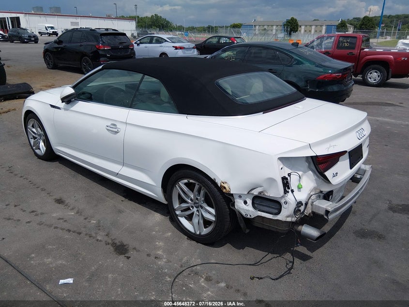 2019 Audi A5 45 Premium VIN: WAUWNGF50KN001546 Lot: 45648372