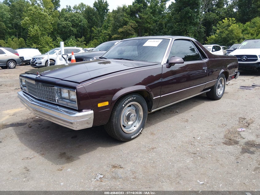 1987 Chevrolet El Camino VIN: 3GCCW80H3HS907751 Lot: 45648383