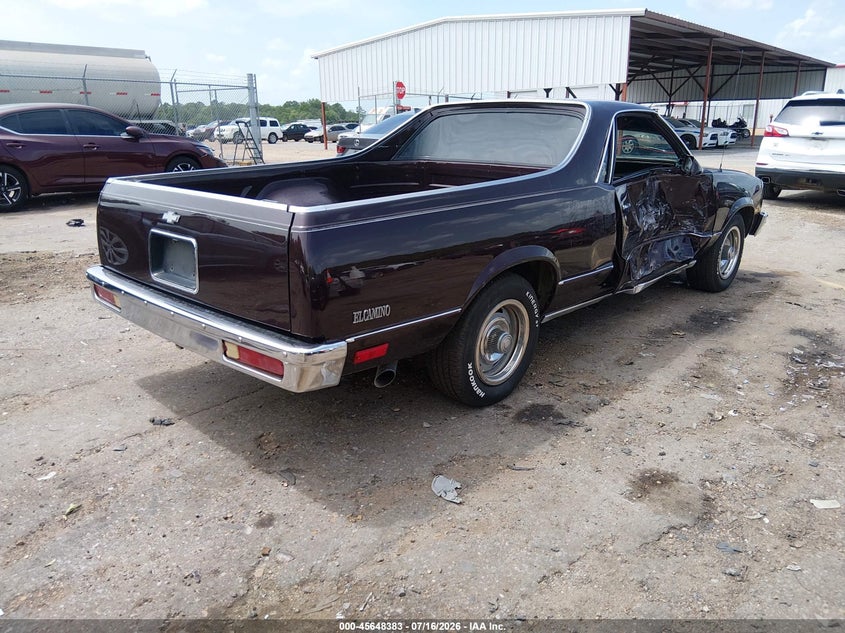 1987 Chevrolet El Camino VIN: 3GCCW80H3HS907751 Lot: 45648383