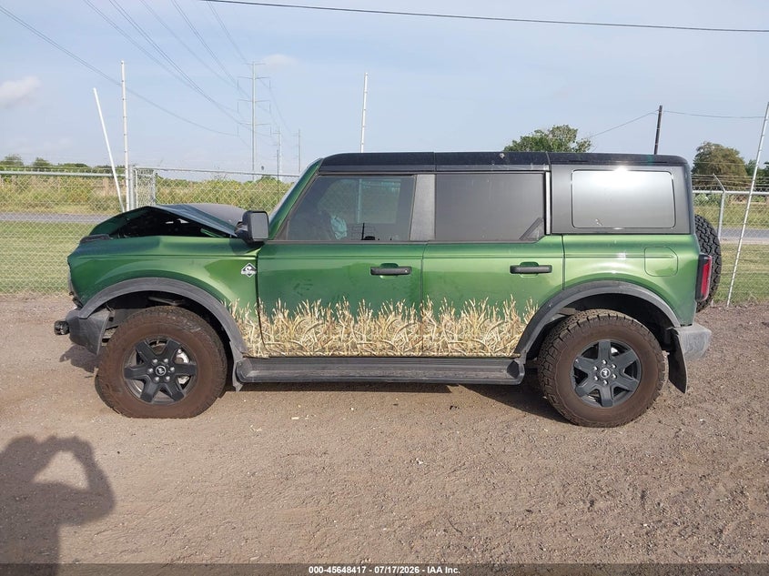 2025 Ford Bronco Outer Banks VIN: 1FMEE8BP1SLB56108 Lot: 45648417