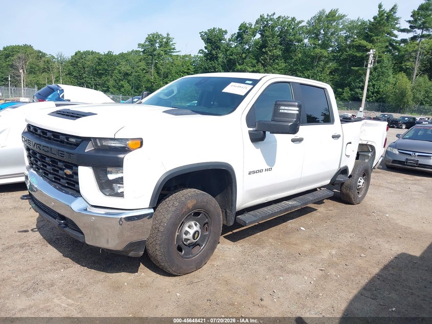 2021 Chevrolet Silverado 2500Hd 4Wd Standard Bed Wt VIN: 1GC1YLE71MF177390 Lot: 45648421