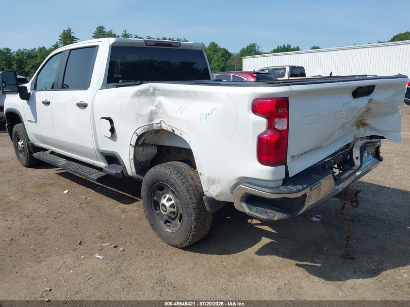2021 Chevrolet Silverado 2500Hd 4Wd Standard Bed Wt VIN: 1GC1YLE71MF177390 Lot: 45648421