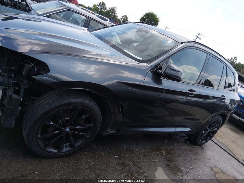 2022 BMW X3 Sdrive30I VIN: 5UX43DP02N9K29948 Lot: 45648429