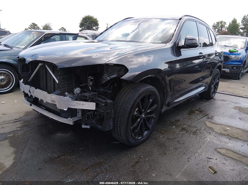 2022 BMW X3 Sdrive30I VIN: 5UX43DP02N9K29948 Lot: 45648429