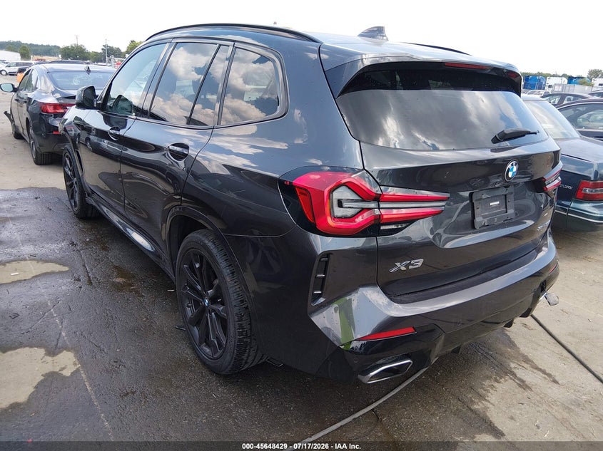 2022 BMW X3 Sdrive30I VIN: 5UX43DP02N9K29948 Lot: 45648429