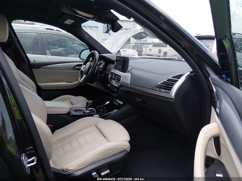 2022 BMW X3 Sdrive30I VIN: 5UX43DP02N9K29948 Lot: 45648429