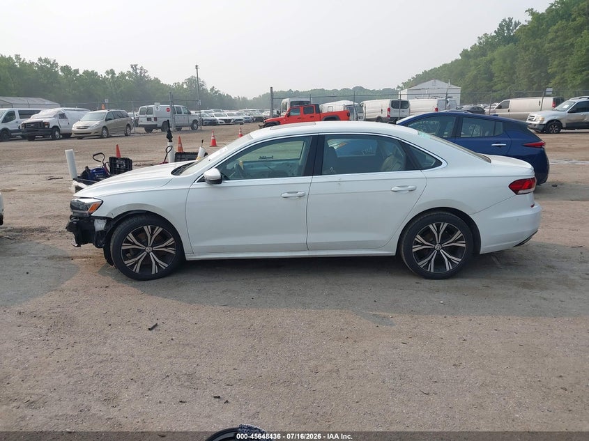 2020 Volkswagen Passat 2.0T Sel VIN: 1VWCA7A3XLC025306 Lot: 45648436