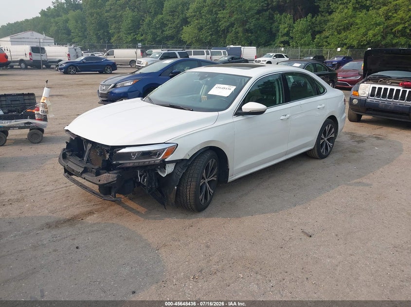 2020 Volkswagen Passat 2.0T Sel VIN: 1VWCA7A3XLC025306 Lot: 45648436