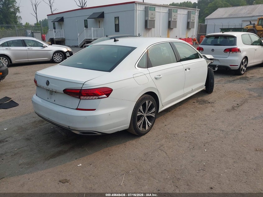 2020 Volkswagen Passat 2.0T Sel VIN: 1VWCA7A3XLC025306 Lot: 45648436