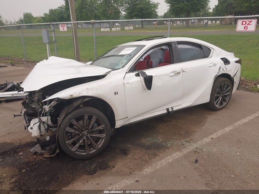 Vin: jthgz1e2xm5018839, lot: 46146996, lexus is 350 f sport 20212