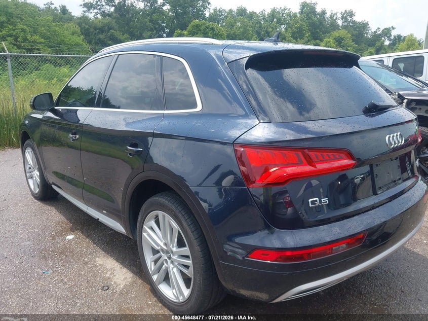2018 Audi Q5 2.0T Premium/2.0T Tech Premium VIN: WA1BNAFY7J2211421 Lot: 45648477
