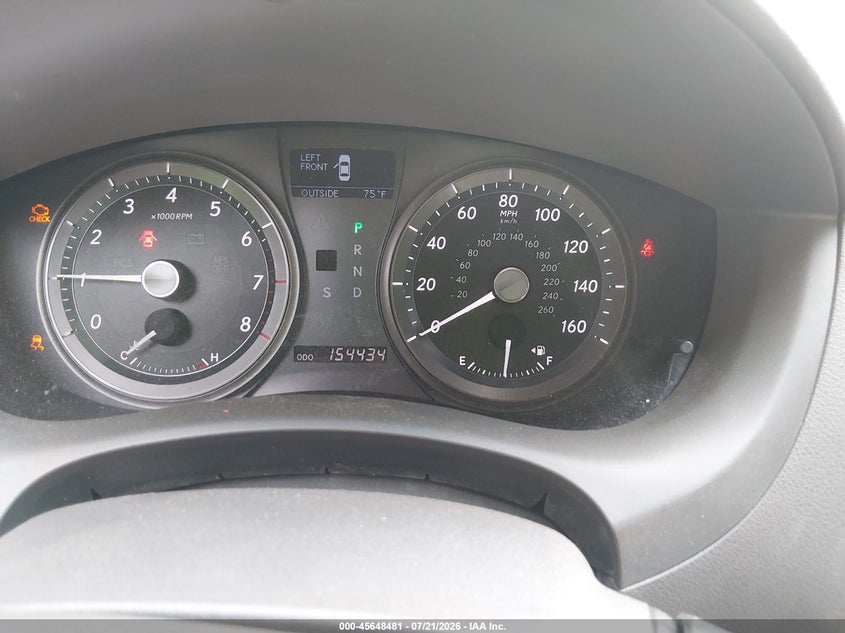 2009 LEXUS ES 350 auction photo 7