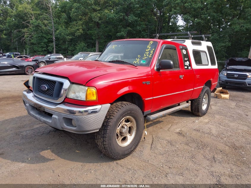 2005 Ford Ranger, Звичайний знос, IAAI, VIN 1FTZR45E45PA73492 — фото 2