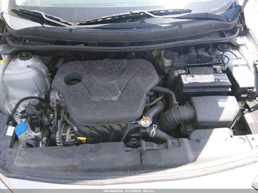 2017 Hyundai Accent Se VIN: KMHCT5AE7HU335574 Lot: 45648534