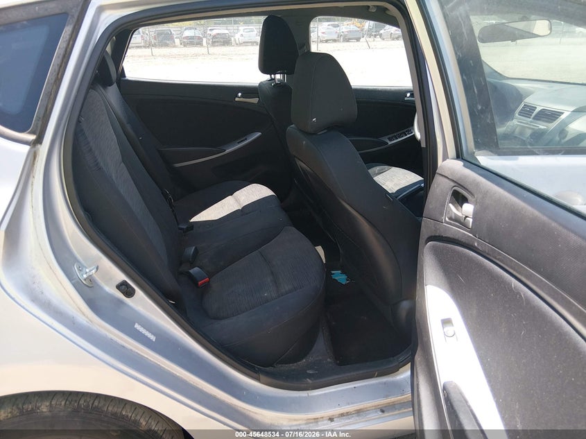 2017 Hyundai Accent Se VIN: KMHCT5AE7HU335574 Lot: 45648534