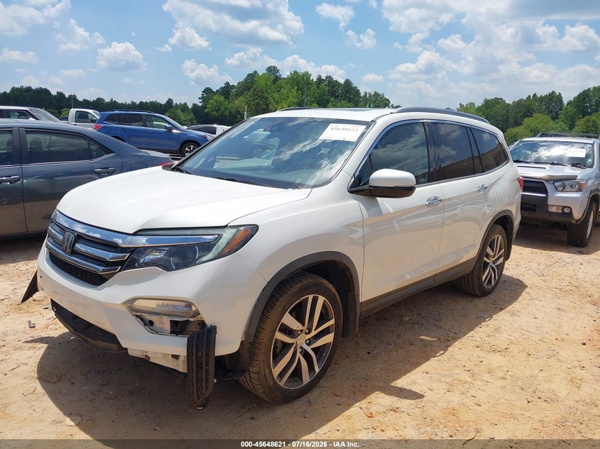 Vin: 5fnyf6h06jb069500, lot: 46147176, honda pilot elite 20182