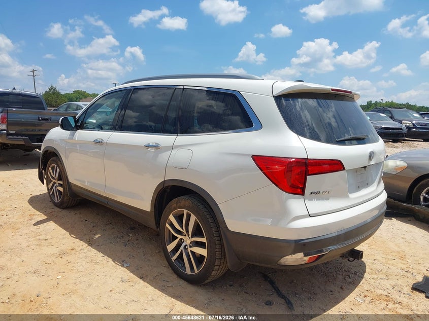 Vin: 5fnyf6h06jb069500, lot: 46147176, honda pilot elite 20183