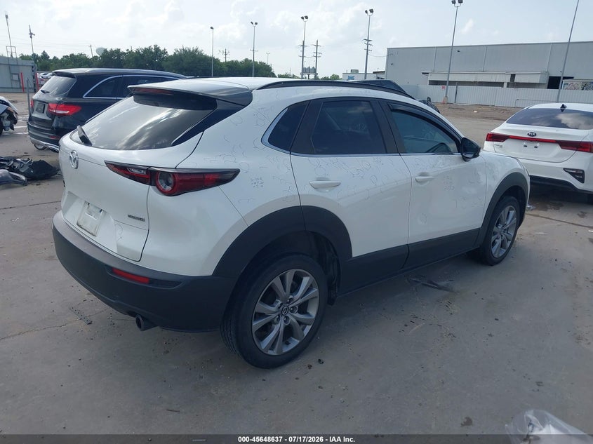 Vin: 3mvdmbbm1pm558639, lot: 46147192, mazda cx-30 2.5 s select 20234