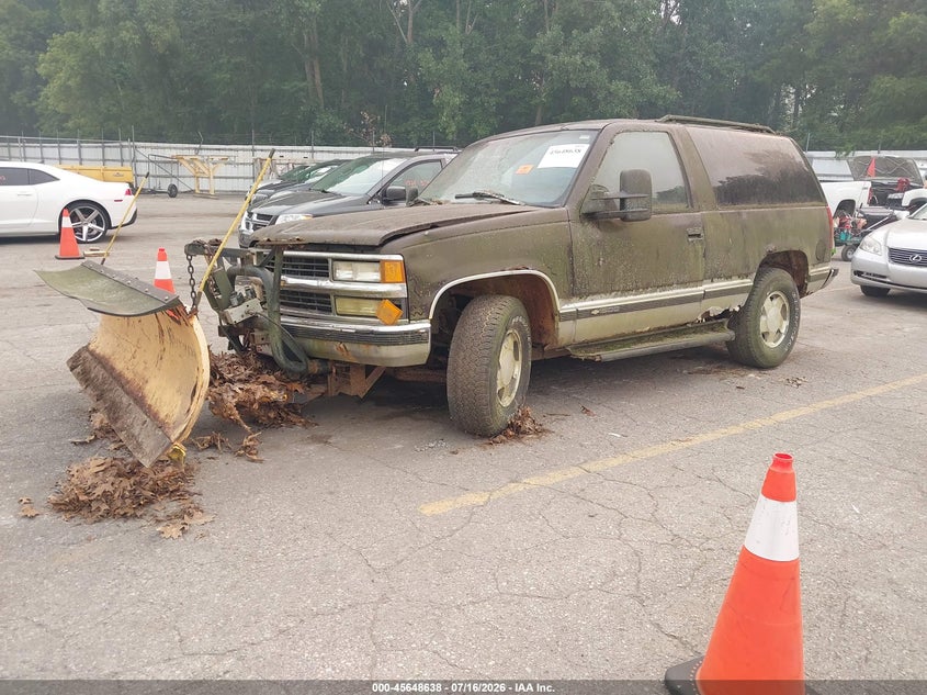 CHEVROLET TAHOE 1996 VIN 3GNEK18RXTG163206