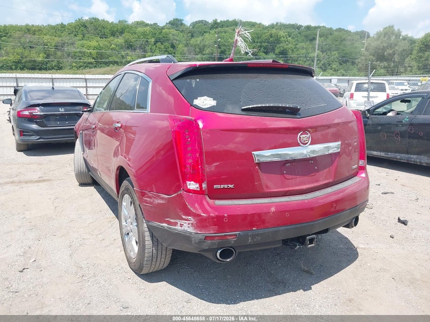 Vin: 3gyfnbe35es597361, lot: 46147213, cadillac srx luxury collection 20143