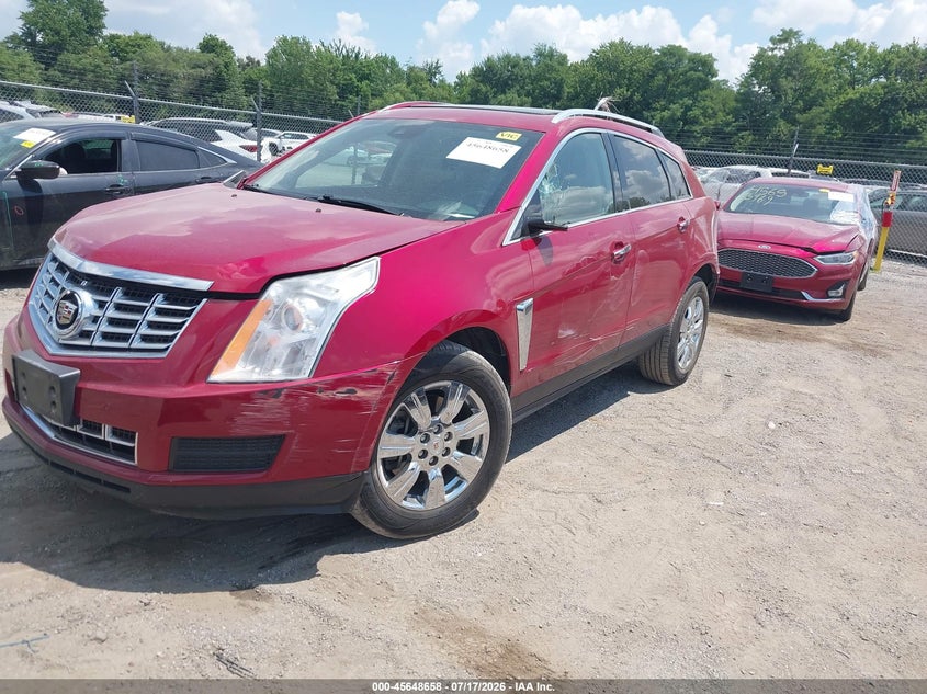 2014 Cadillac Srx Luxury Collection VIN: 3GYFNBE35ES597361 Lot: 45648658