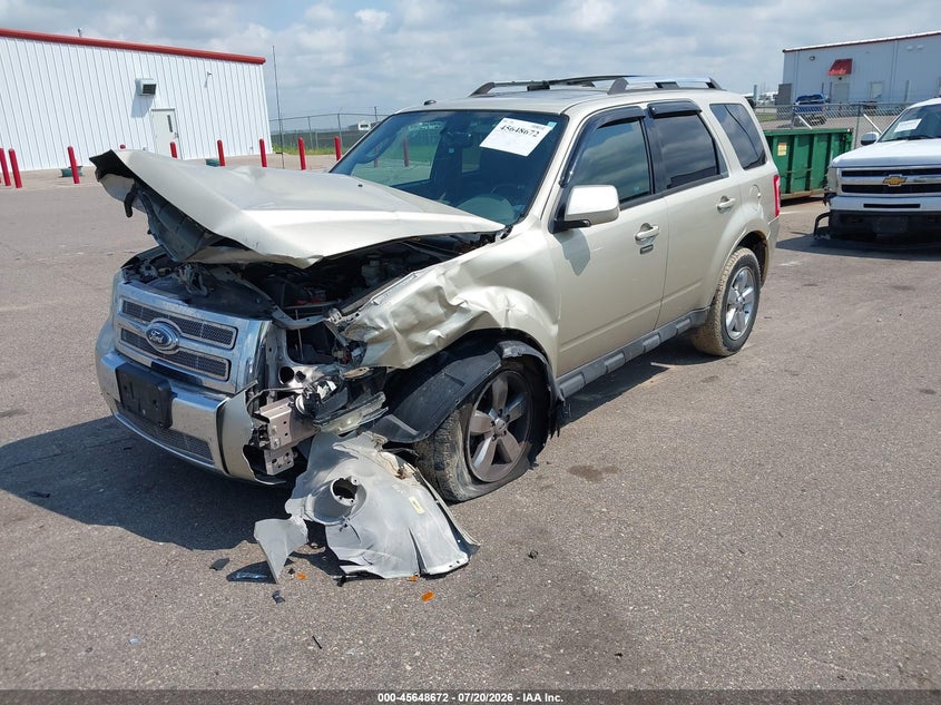 Vin: 1fmcu9egxbka98209, lot: 46147227, ford escape limited 20112