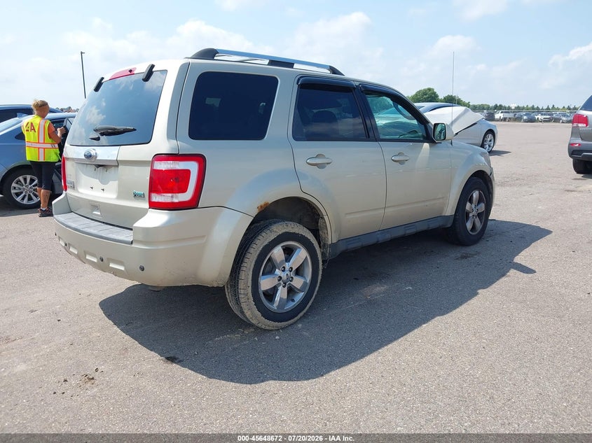 Vin: 1fmcu9egxbka98209, lot: 46147227, ford escape limited 20114
