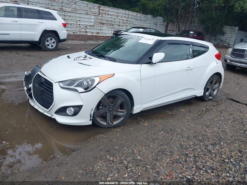 2014 HYUNDAI VELOSTER auction photo 2