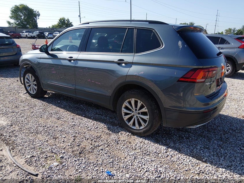 2018 Volkswagen Tiguan 2.0T S VIN: 3VV0B7AX9JM111869 Lot: 45648693