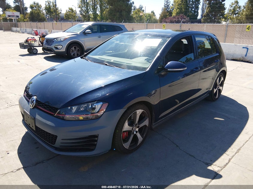 Vin: 3vw447auxhm071051, lot: 46147273, volkswagen golf gti autobahn 4-door/s 4-door/se 4-door/sport 4-door 20172