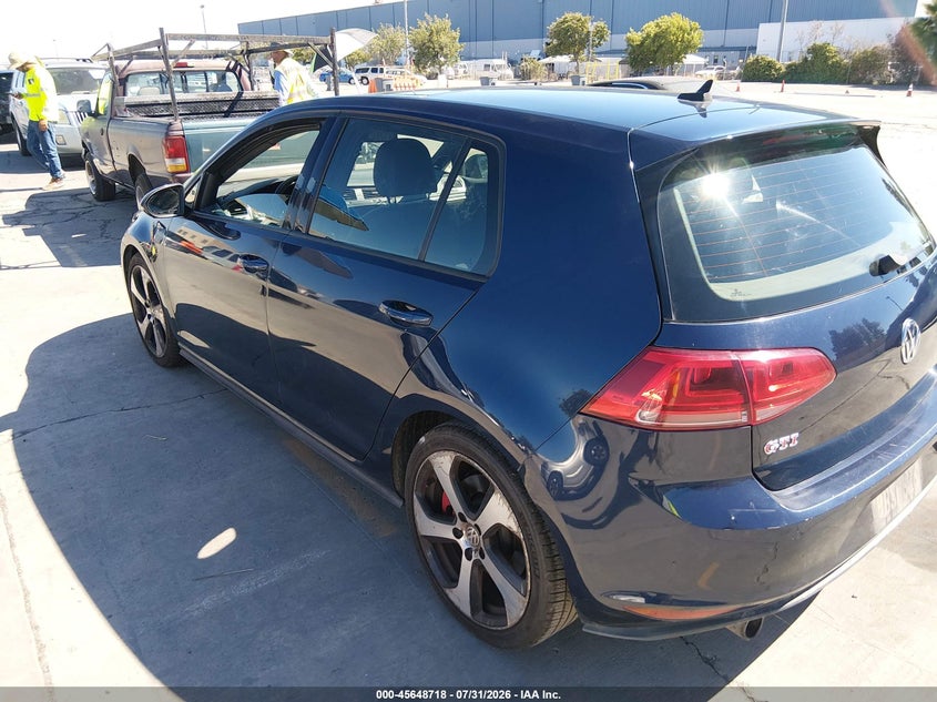 Vin: 3vw447auxhm071051, lot: 46147273, volkswagen golf gti autobahn 4-door/s 4-door/se 4-door/sport 4-door 20173