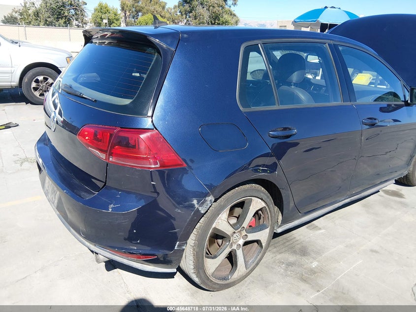 2017 VOLKSWAGEN GOLF GTI auction photo 6