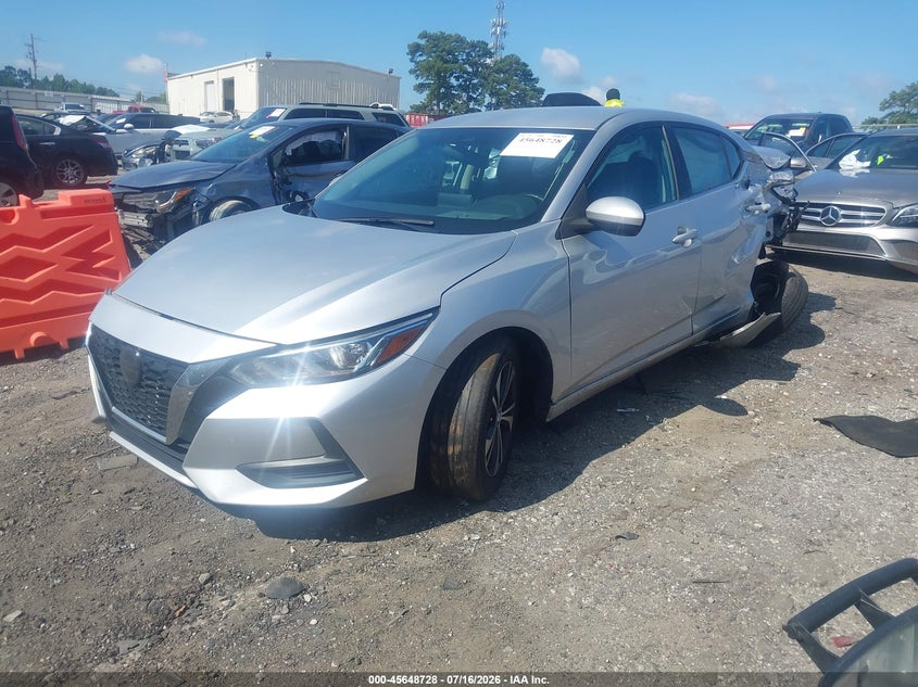 2021 NISSAN SENTRA auction photo 2