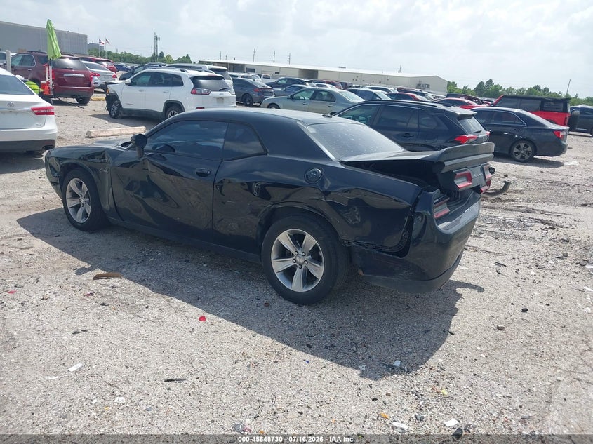 Vin: 2c3cdzag0jh241771, lot: 46147285, dodge challenger sxt 20183