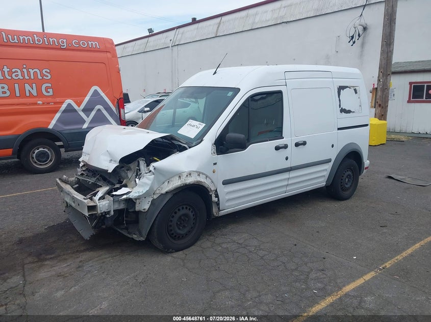 Vin: nm0ls7bn1at040352, lot: 46147316, ford transit connect xlt 20102