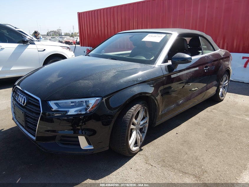 Vin: wau6ulff8j1000249, lot: 46147320, audi a3 2.0t premium/2.0t tech premium 20182