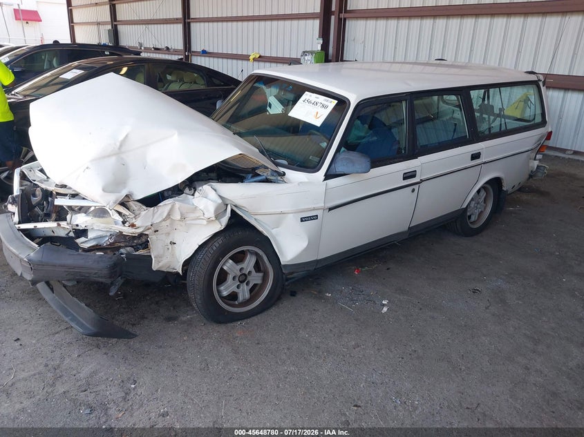 1993 Volvo 240 VIN: YV1AW880XP1947308 Lot: 45648780