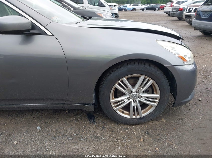 2013 Infiniti G37X VIN: JN1CV6AR4DM358329 Lot: 45648789