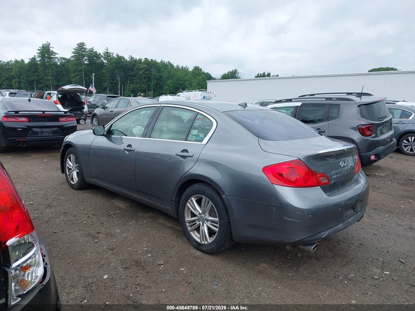 Vin: jn1cv6ar4dm358329, lot: 46147344, infiniti g37x 20133