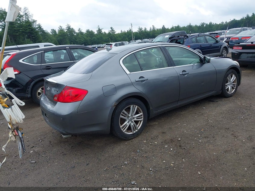 Vin: jn1cv6ar4dm358329, lot: 46147344, infiniti g37x 20134