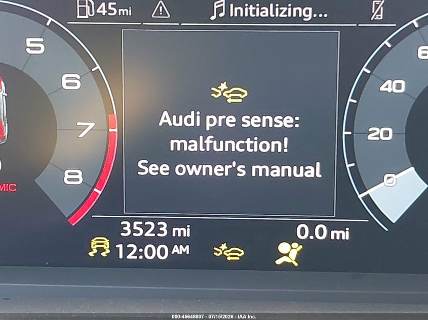 2025 Audi Q3 Premium 45 Tfsi S Line Quattro Tiptronic VIN: WA1DECF3XS1089931 Lot: 45648807