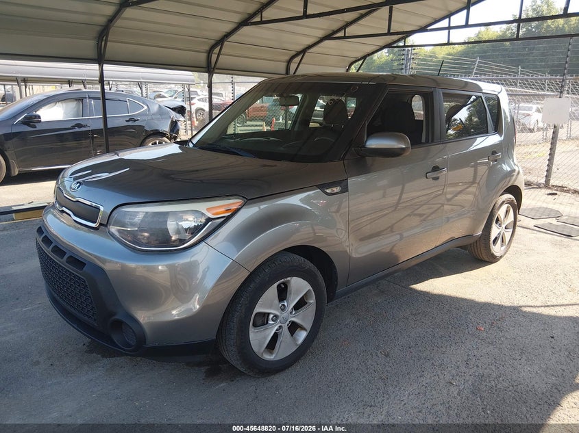 2014 Kia Soul, Roof, IAAI, VIN KNDJN2A20E7012410 — photo 2