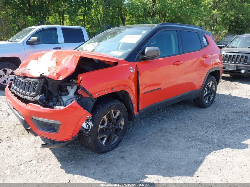 Vin: 3c4njddb0jt255614, lot: 46147406, jeep compass trailhawk 4x4 20182
