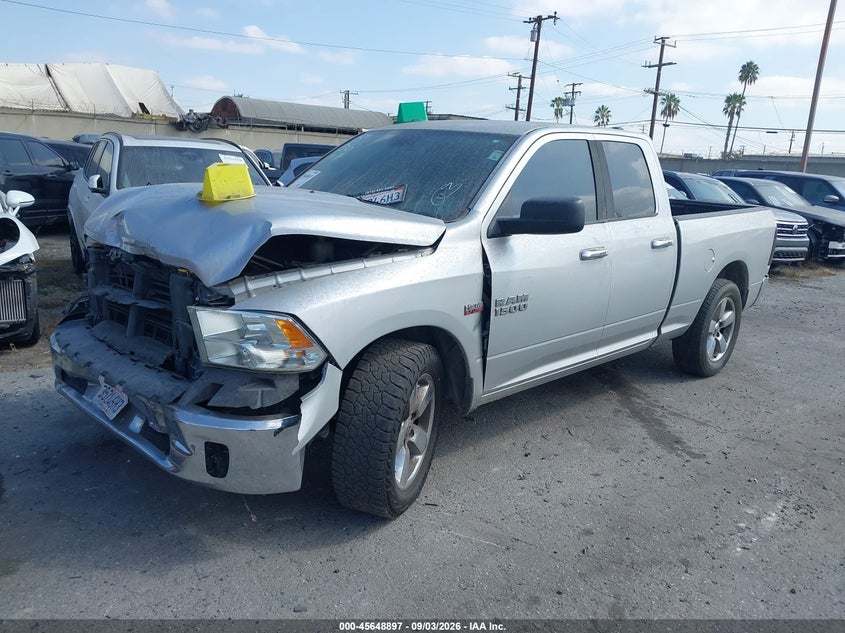 Vin: 1c6rr6gt4gs393992, lot: 46147452, ram 1500 big horn 20162