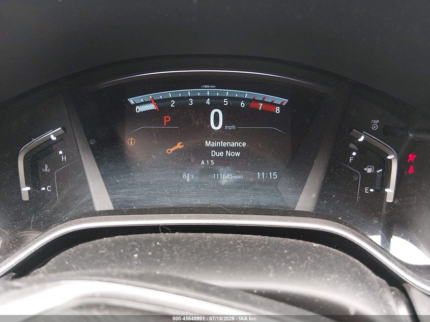 2017 Honda Cr-V Ex VIN: 5J6RW2H57HL035155 Lot: 45648901