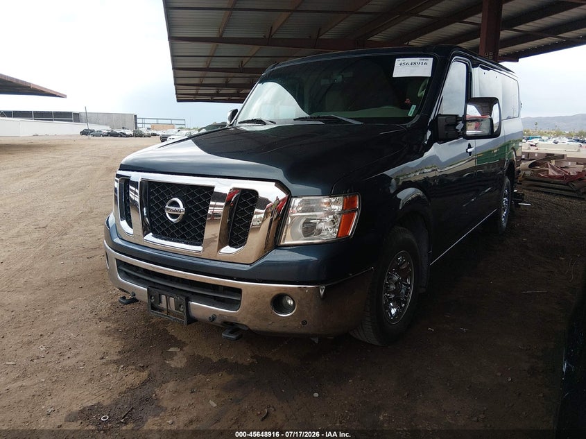 2016 NISSAN NV PASSENGER NV3500 HD auction photo 2