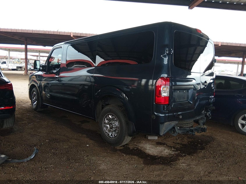 2016 NISSAN NV PASSENGER NV3500 HD auction photo 3